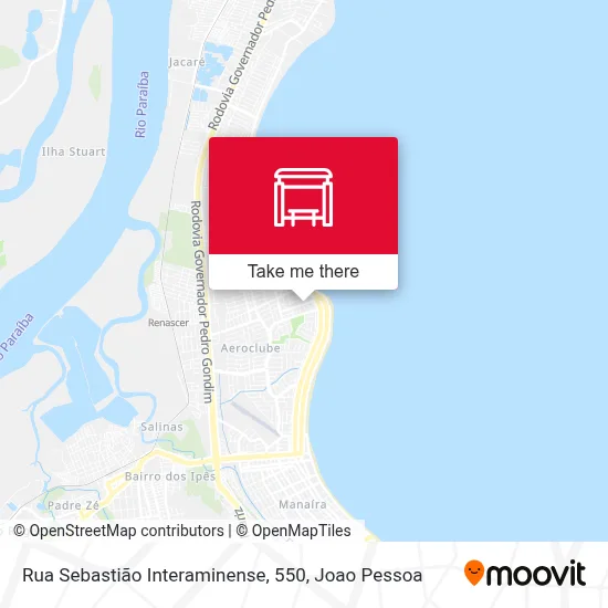 Rua Sebastião Interaminense, 550 map