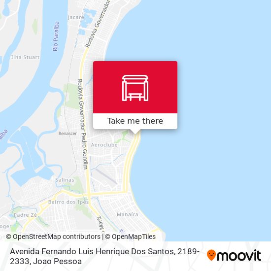 Avenida Fernando Luis Henrique Dos Santos, 2189-2333 map