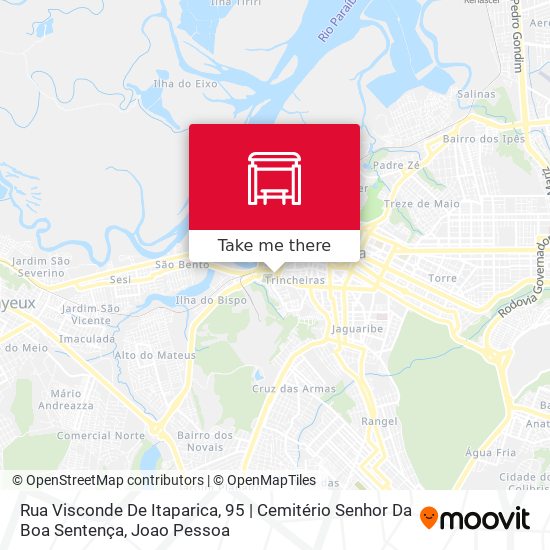 Rua Visconde De Itaparica, 95 | Cemitério Senhor Da Boa Sentença map