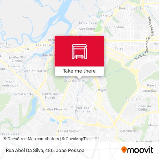 Rua Abel Da Silva, 486 map
