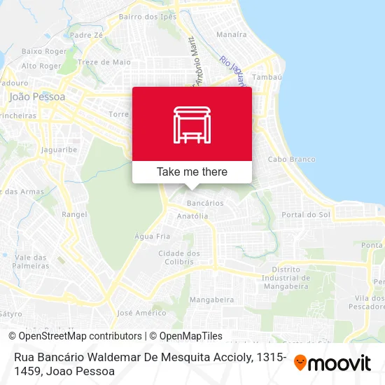 Rua Bancário Waldemar De Mesquita Accioly, 1315-1459 map