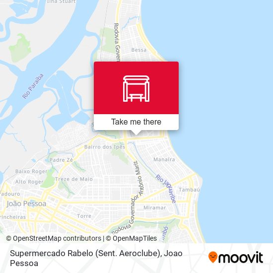Supermercado Rabelo (Sent. Aeroclube) map