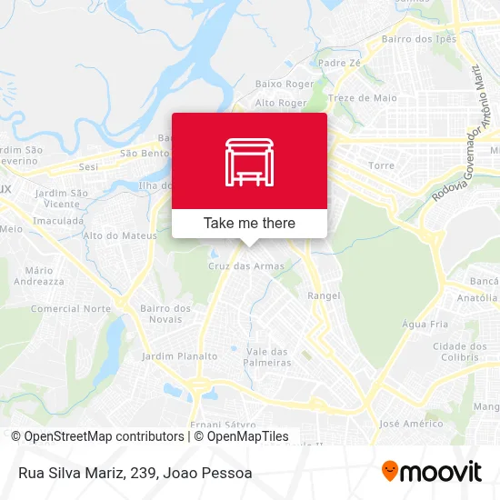 Rua Silva Mariz, 239 map