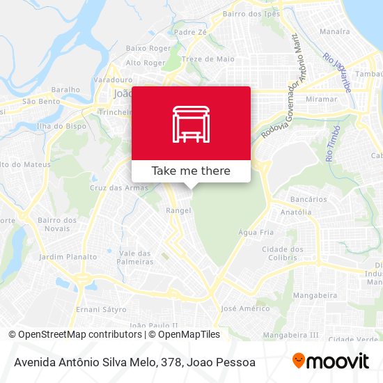 Mapa Avenida Antônio Silva Melo, 378