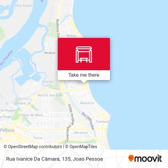 Rua Ivanice Da Câmara, 135 map