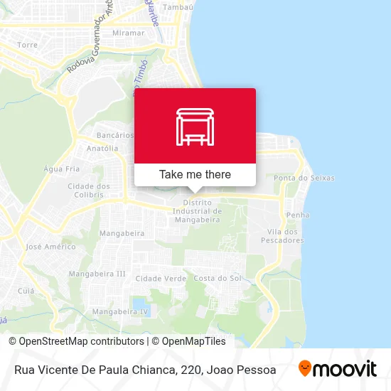 Rua Vicente De Paula Chianca, 220 map