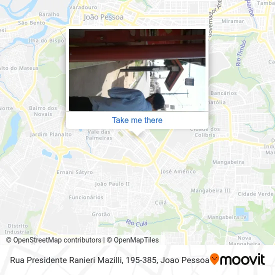 Rua Presidente Ranieri Mazilli, 195-385 map