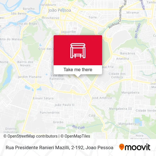 Rua Presidente Ranieri Mazilli, 2-192 map