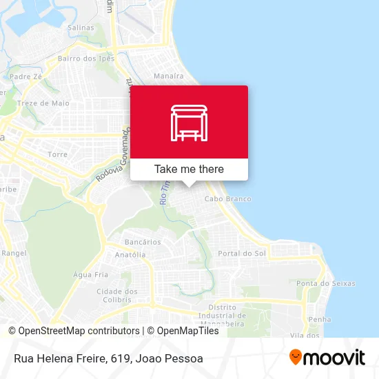 Rua Helena Freire, 619 map