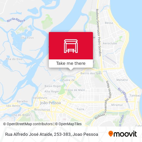 Rua Alfredo José Ataíde, 253-383 map