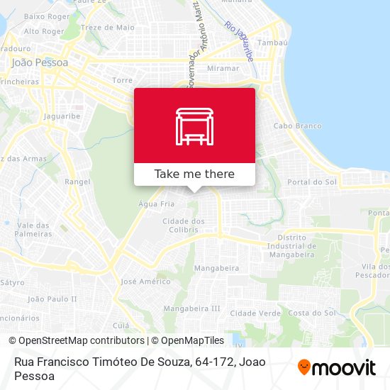Rua Francisco Timóteo De Souza, 64-172 map