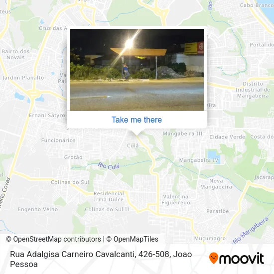 Rua Adalgisa Carneiro Cavalcanti, 426-508 map