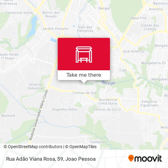 Rua Adão Viana Rosa, 59 map