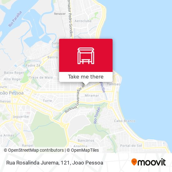 Mapa Rua Rosalinda Jurema, 121