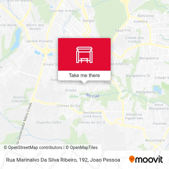 Rua Marinalvo Da Silva Ribeiro, 192 map