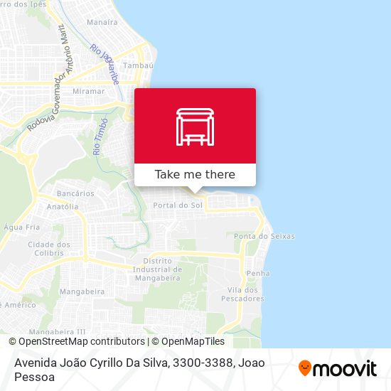 Avenida João Cyrillo Da Silva, 3300-3388 map