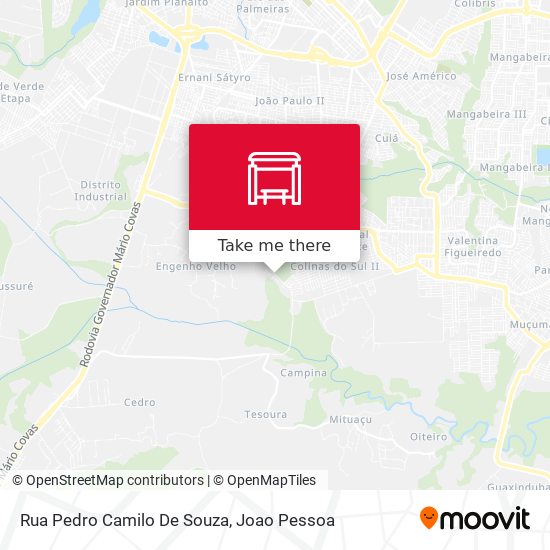 Rua Pedro Camilo De Souza map