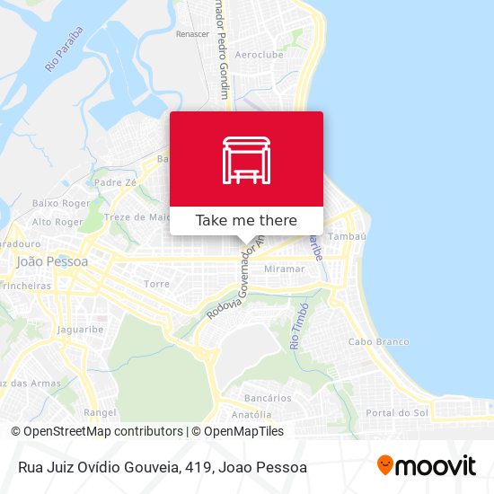 Mapa Rua Juiz Ovídio Gouveia, 419