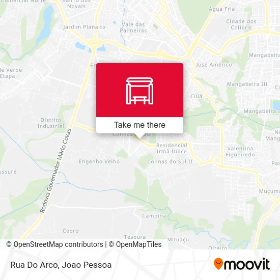 Rua Do Arco map