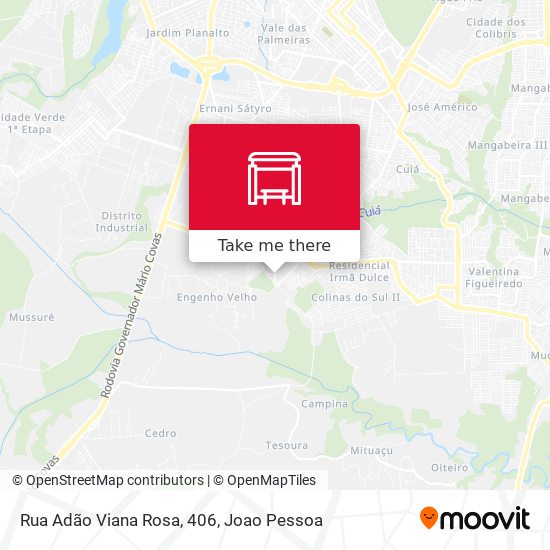 Rua Adão Viana Rosa, 406 map