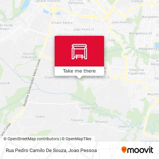 Rua Pedro Camilo De Souza map