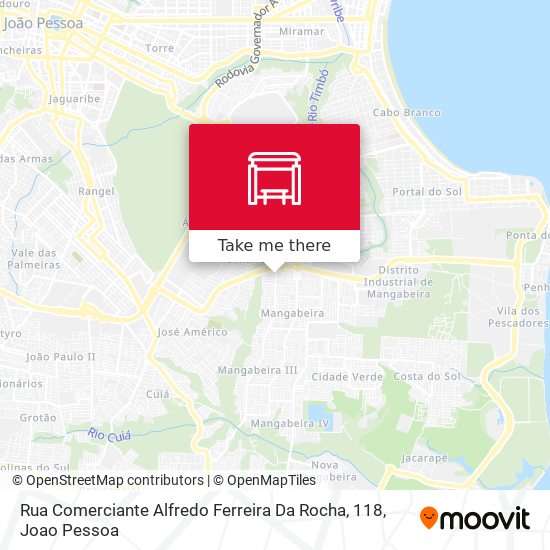 Rua Comerciante Alfredo Ferreira Da Rocha, 118 map