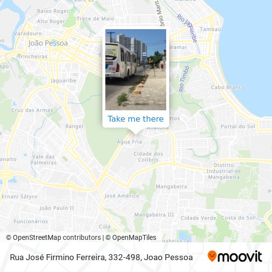 Rua José Firmino Ferreira, 332-498 map