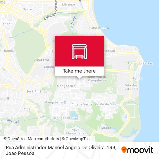 Rua Administrador Manoel Ângelo De Oliveira, 199 map