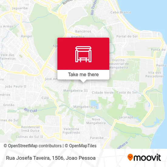 Rua Josefa Taveira, 1506 map