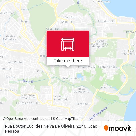 Mapa Rua Doutor Euclides Neiva De Oliveira, 2240