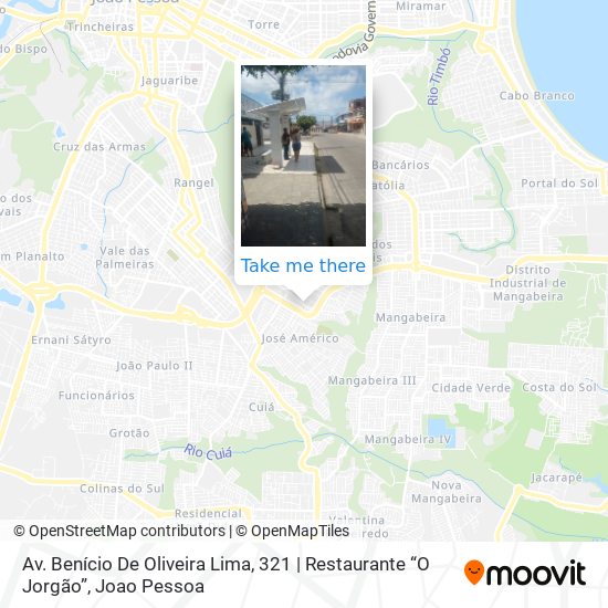 Av. Benício De Oliveira Lima, 321 | Restaurante “O Jorgão” map