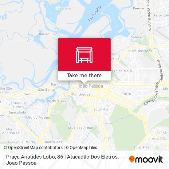 Praça Aristides Lobo, 86 | Atacadão Dos Eletros map