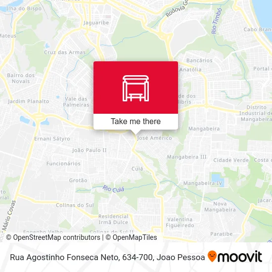 Rua Agostinho Fonseca Neto, 634-700 map