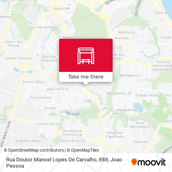 Rua Doutor Manoel Lopes De Carvalho, 888 map