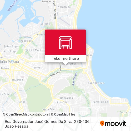 Rua Governador José Gomes Da Silva, 230-436 map