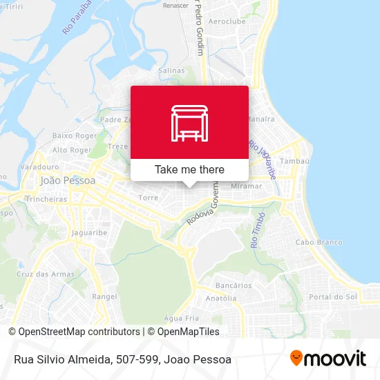 Rua Silvio Almeida, 507-599 map