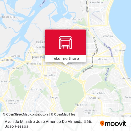 Avenida Ministro José Américo De Almeida, 566 map