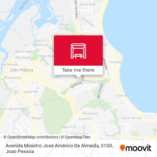 Avenida Ministro José Américo De Almeida, 3100 map
