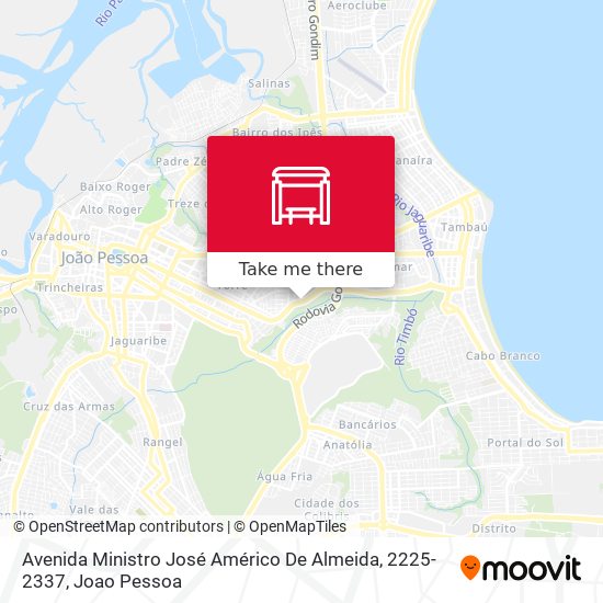 Avenida Ministro José Américo De Almeida, 2225-2337 map