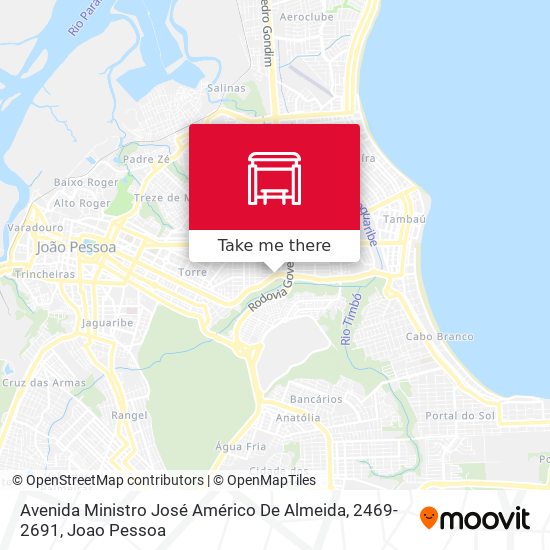 Avenida Ministro José Américo De Almeida, 2469-2691 map
