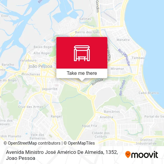 Avenida Ministro José Américo De Almeida, 1352 map