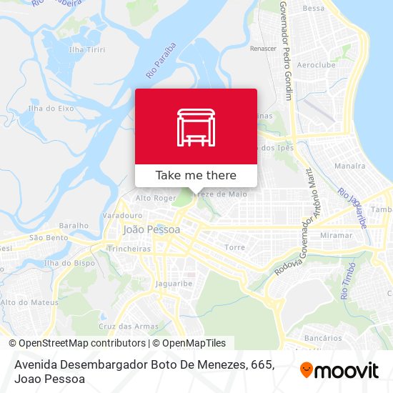 Avenida Desembargador Boto De Menezes, 665 map