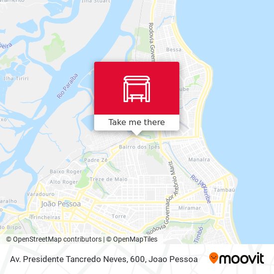 Av. Presidente Tancredo Neves, 600 map