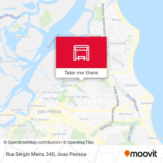 Rua Sérgio Meira, 340 map