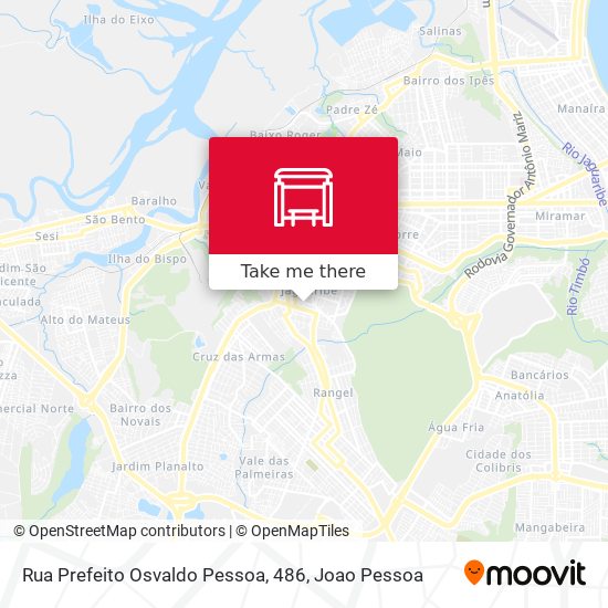 Rua Prefeito Osvaldo Pessoa, 486 map