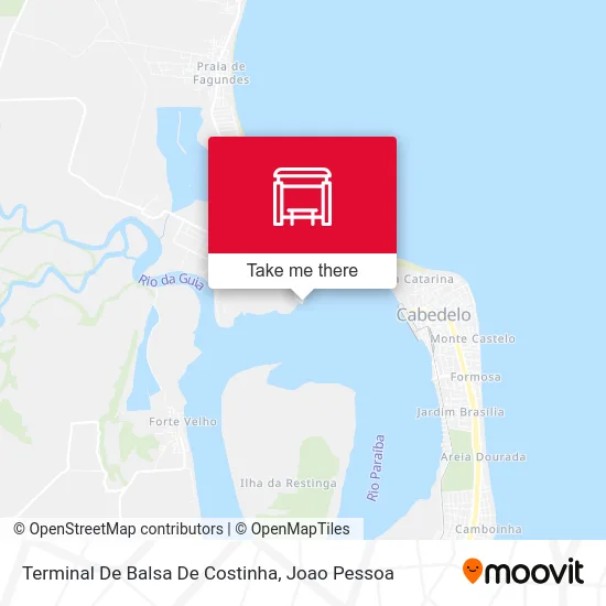 Terminal De Balsa De Costinha map
