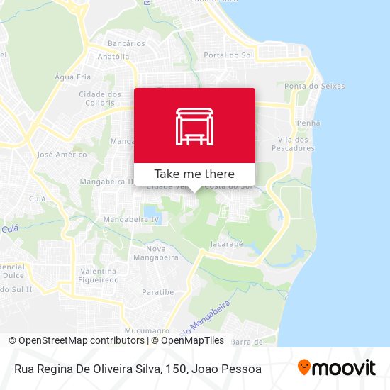 Mapa Rua Regina De Oliveira Silva, 150