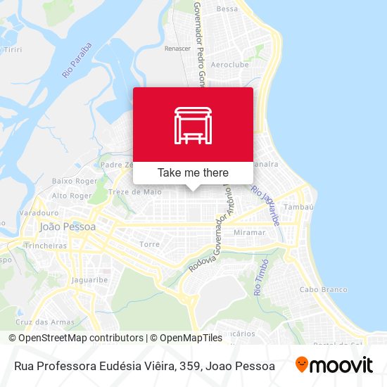 Rua Professora Eudésia Viêira, 359 map