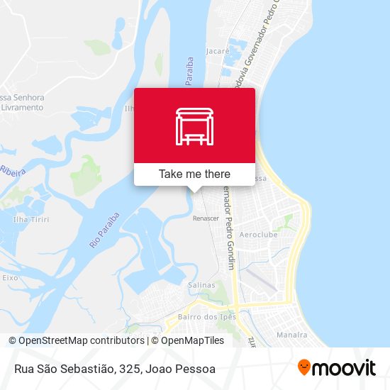 Rua São Sebastião, 325 map