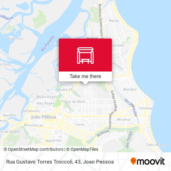 Rua Gustavo Torres Troccoli, 43 map